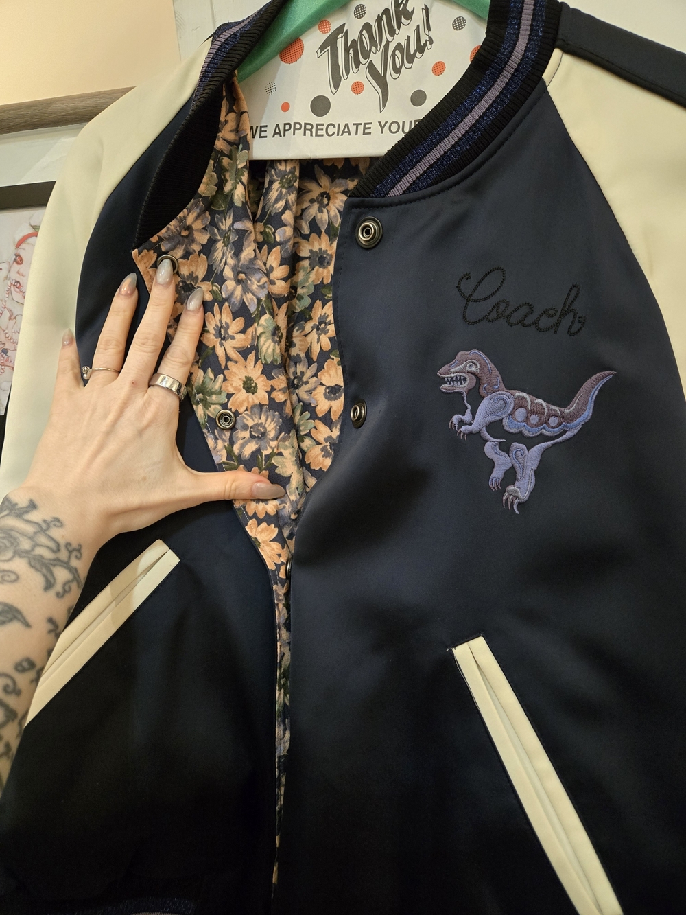 Archival - Limited Edition 2019 Coach "Rexy" Varcity Jacket - Picture 13 of 16